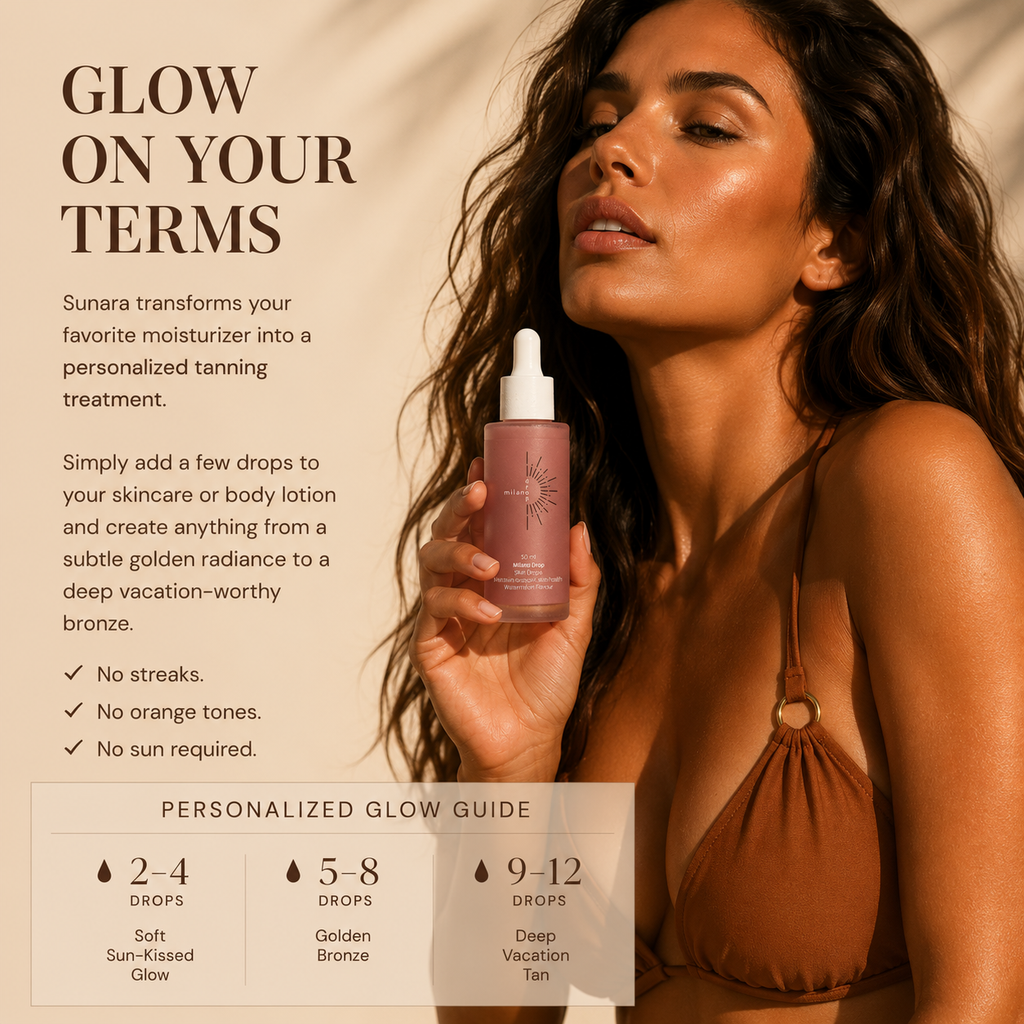 Self Tanning Serum Drops