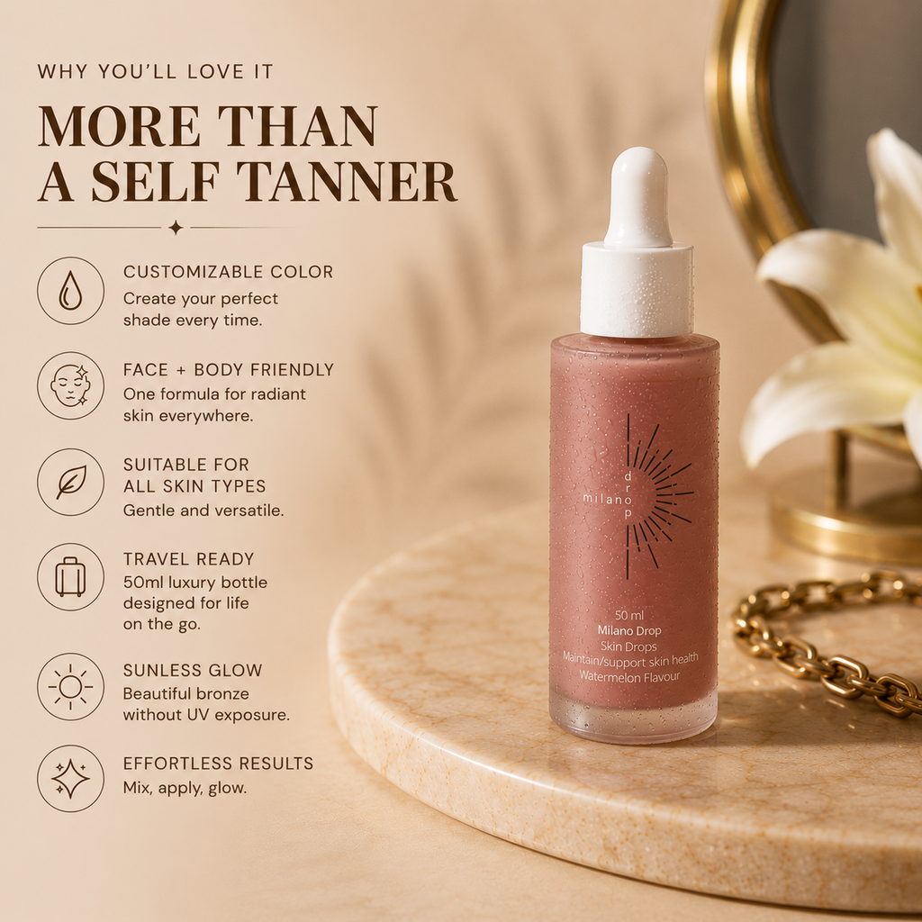 Self Tanning Serum Drops
